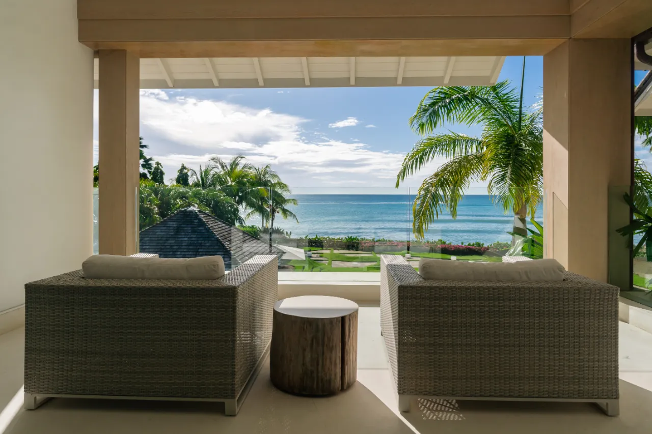 St. Peter, Barbados Godings Beach House, sea view form the terrace